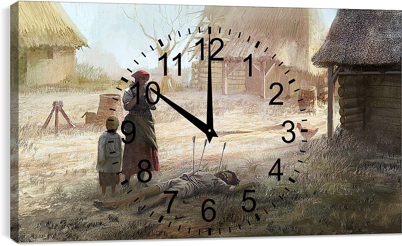 Часы картина - The Witcher
