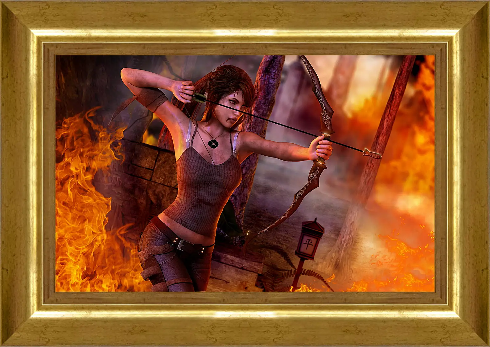 Картина в раме - Tomb Raider