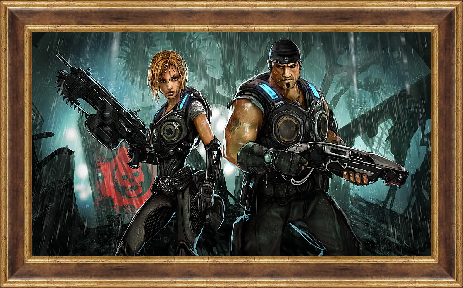 Картина в раме - Gears Of War 3
