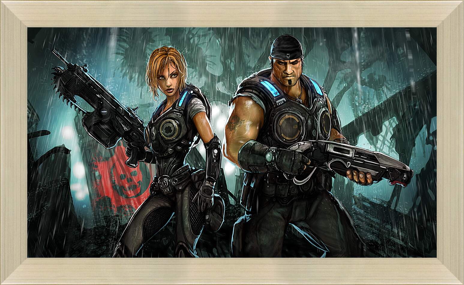 Картина в раме - Gears Of War 3
