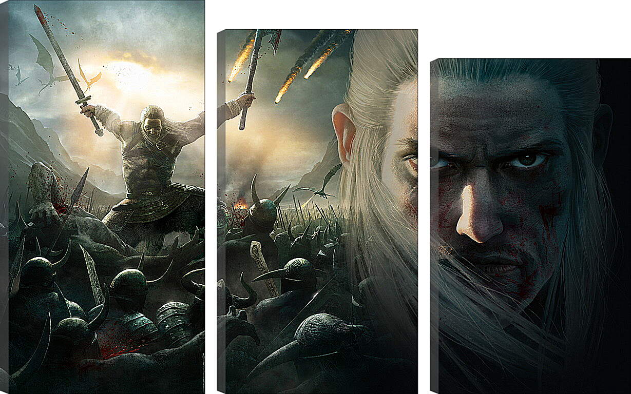 Модульная картина - Viking: Battle For Asgard
