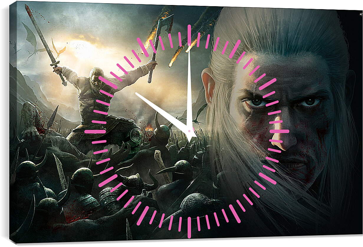 Часы картина - Viking: Battle For Asgard
