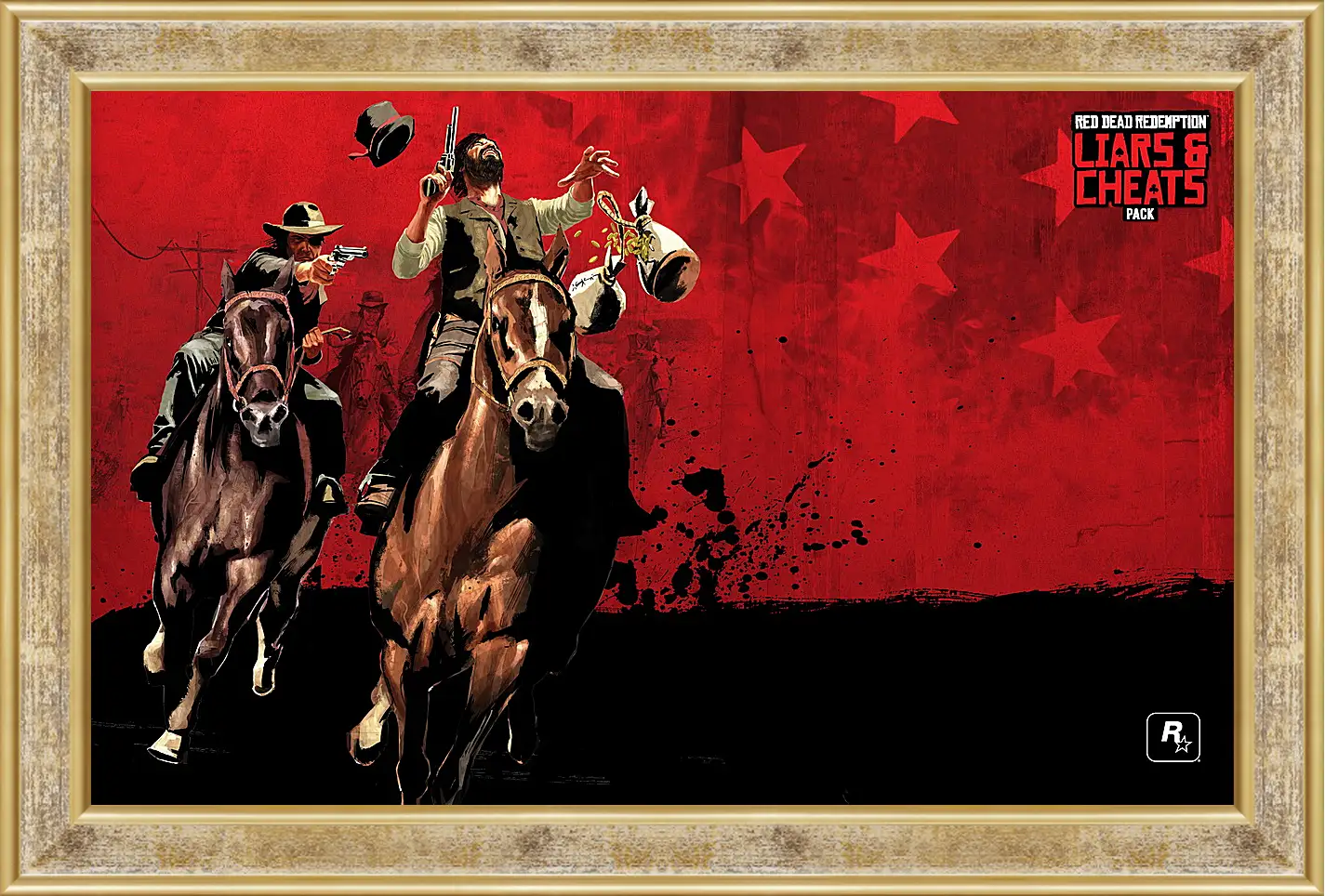 Картина в раме - Red Dead Redemption
