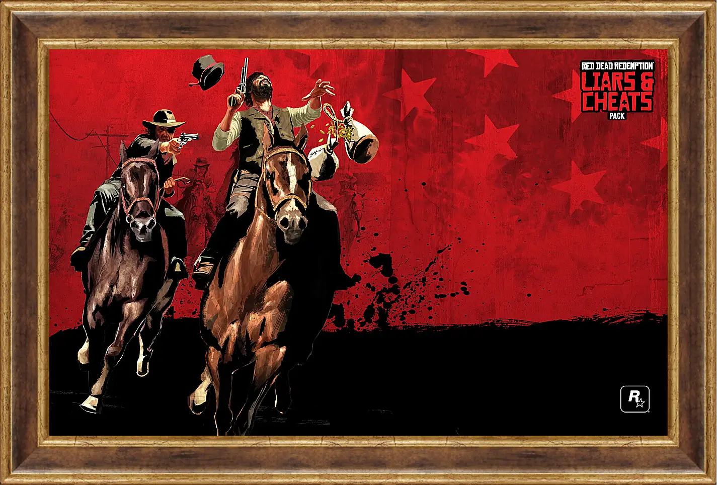 Картина в раме - Red Dead Redemption
