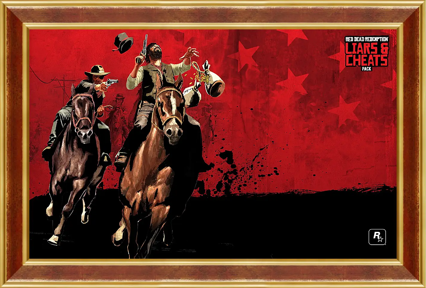 Картина в раме - Red Dead Redemption
