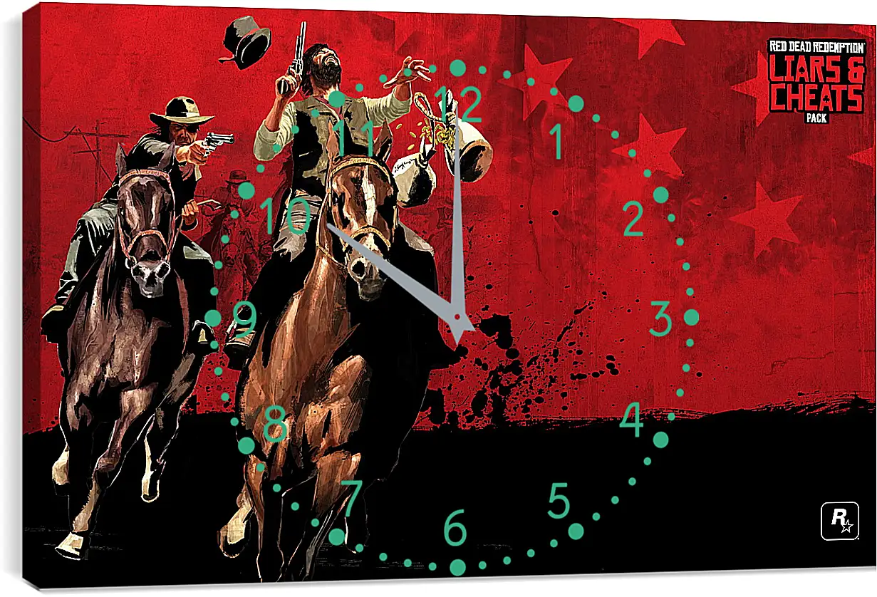 Часы картина - Red Dead Redemption
