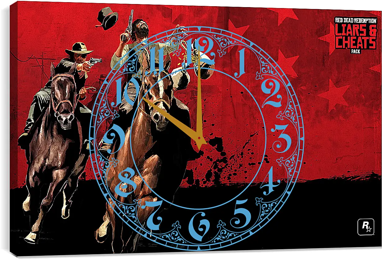Часы картина - Red Dead Redemption
