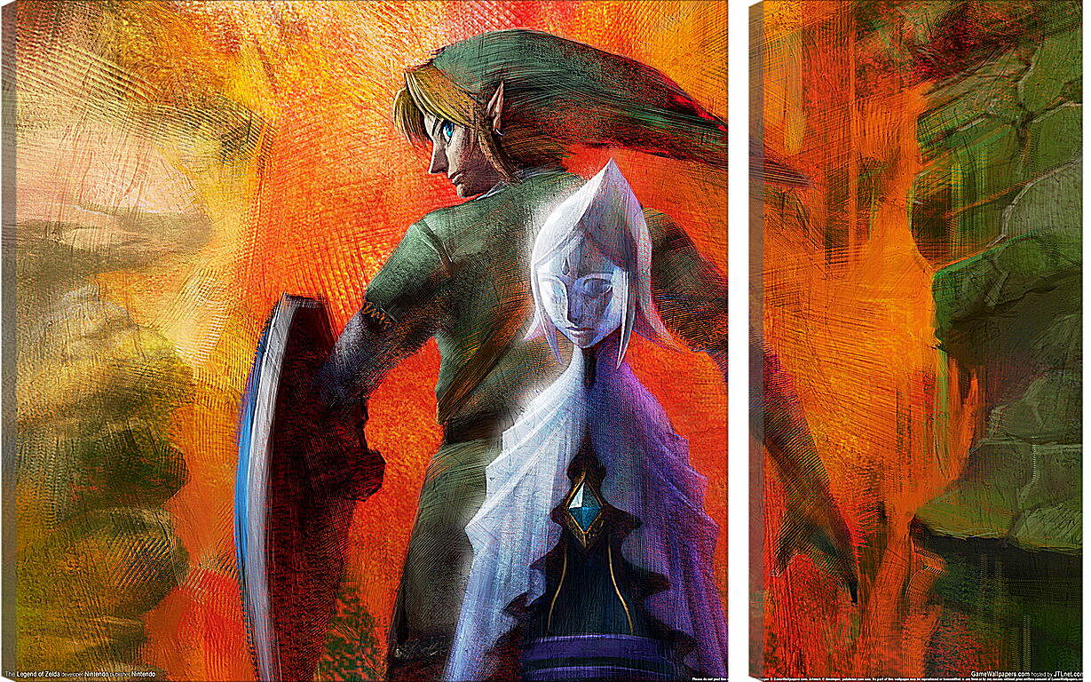 Модульная картина - The Legend Of Zelda
