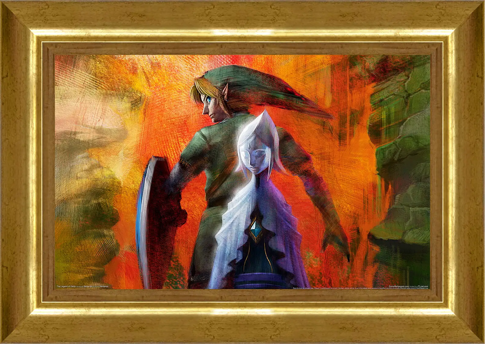 Картина в раме - The Legend Of Zelda
