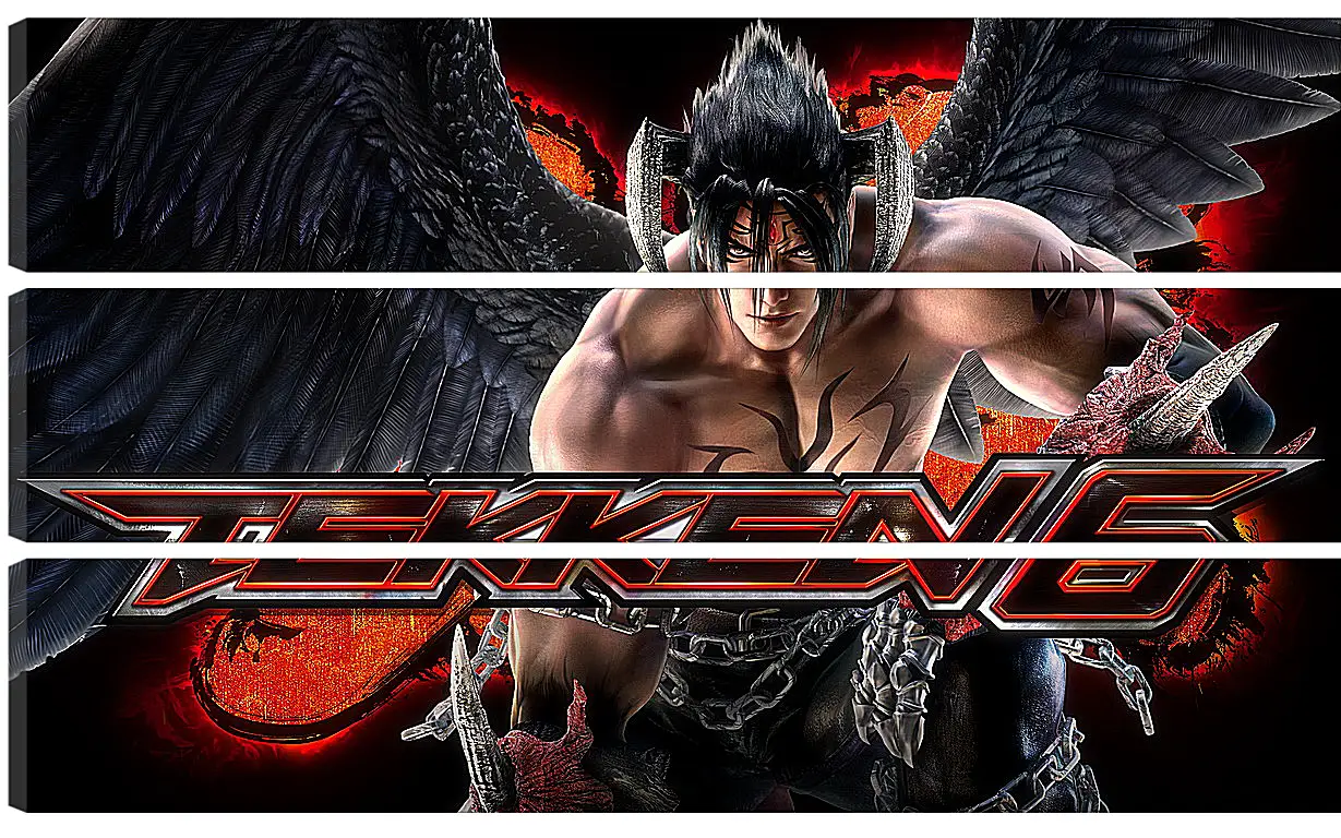 Модульная картина - Tekken 6
