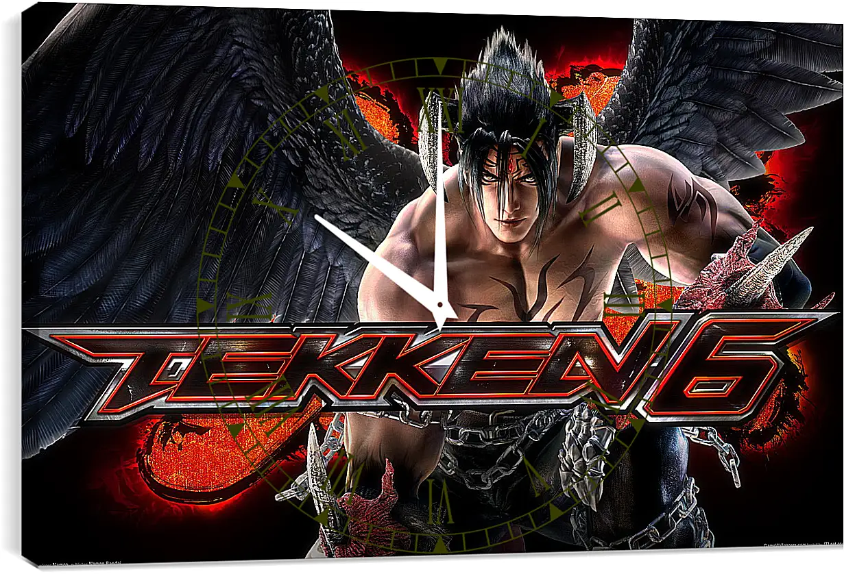 Часы картина - Tekken 6
