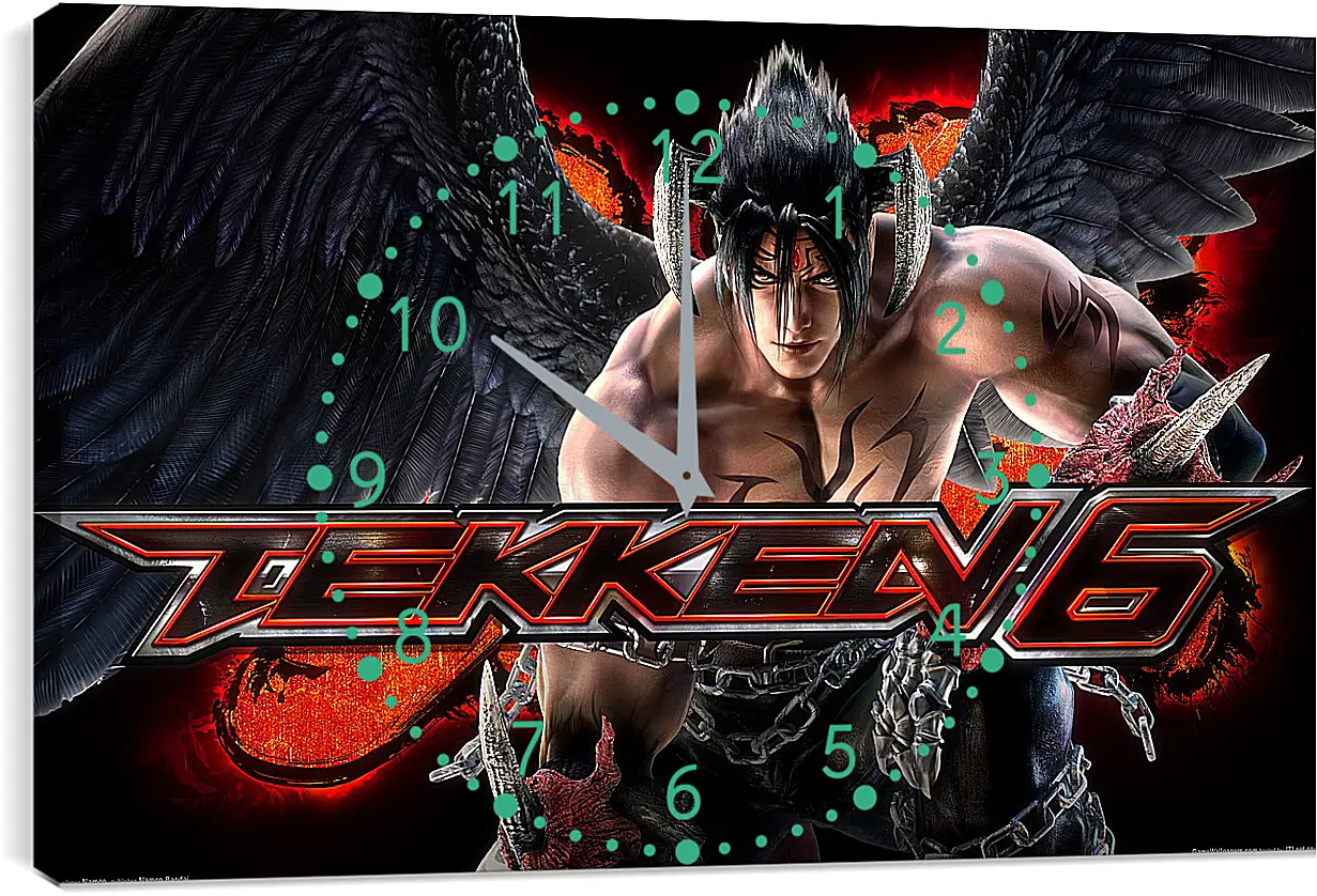 Часы картина - Tekken 6
