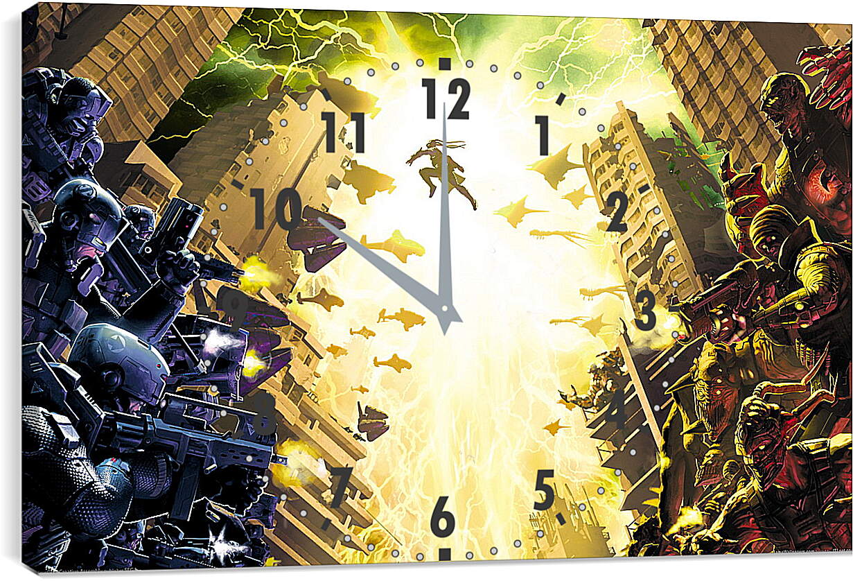 Часы картина - Stormrise

