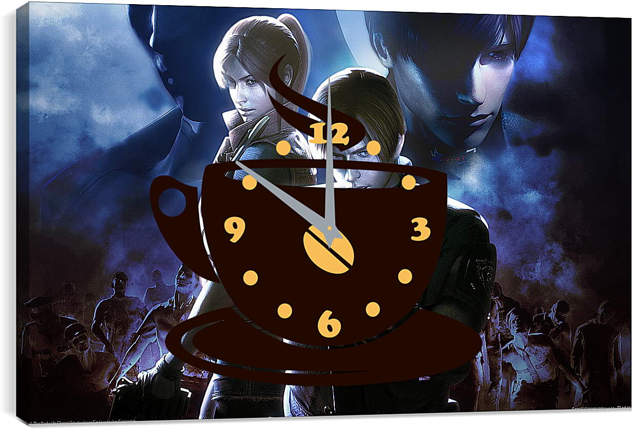 Часы картина - Resident Evil: Chronicles