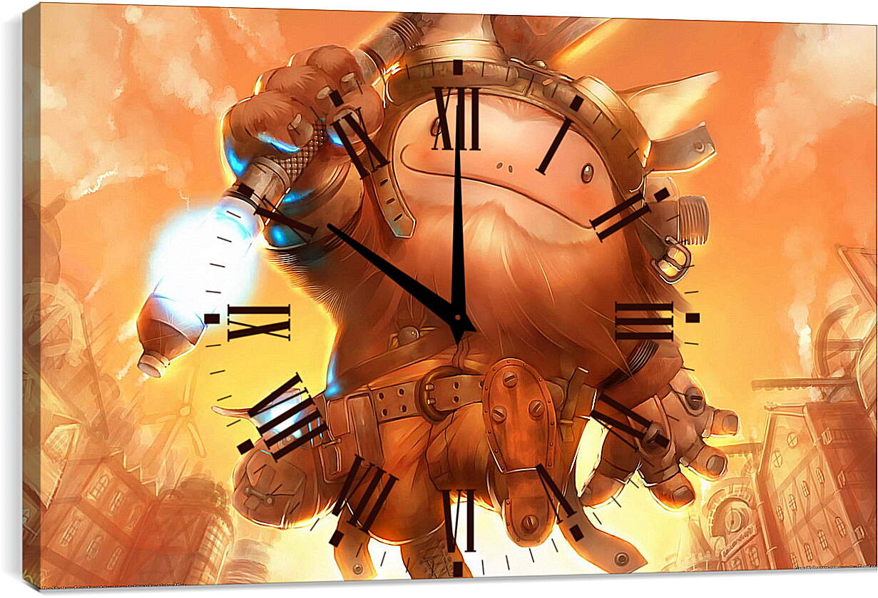 Часы картина - Neo Steam
