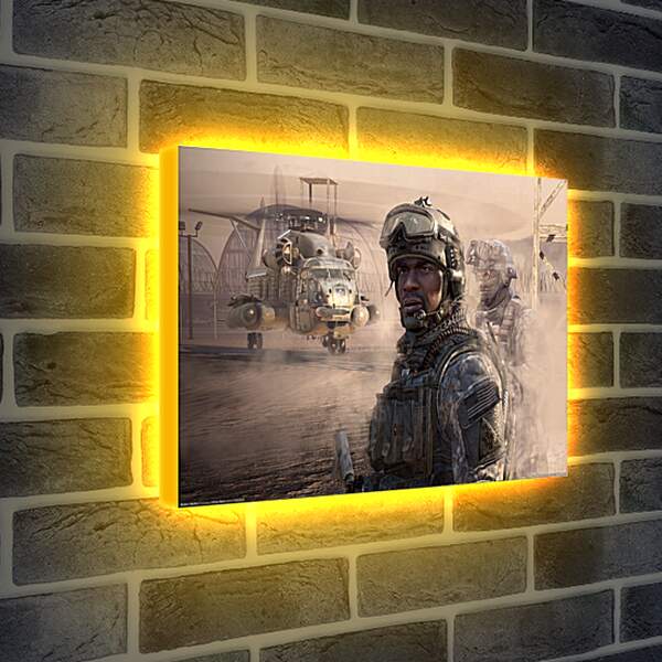 Лайтбокс световая панель - Call Of Duty 4: Modern Warfare