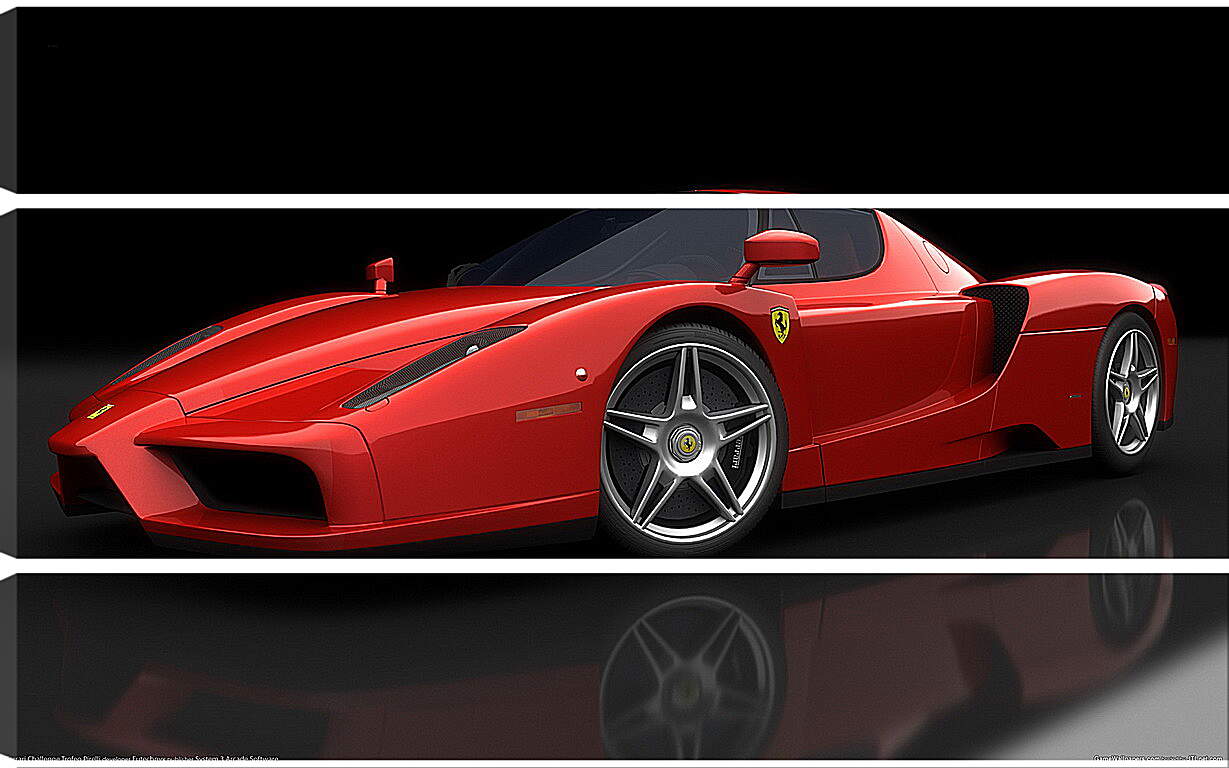 Модульная картина - Ferrari Challenge Trofeo Pirelli
