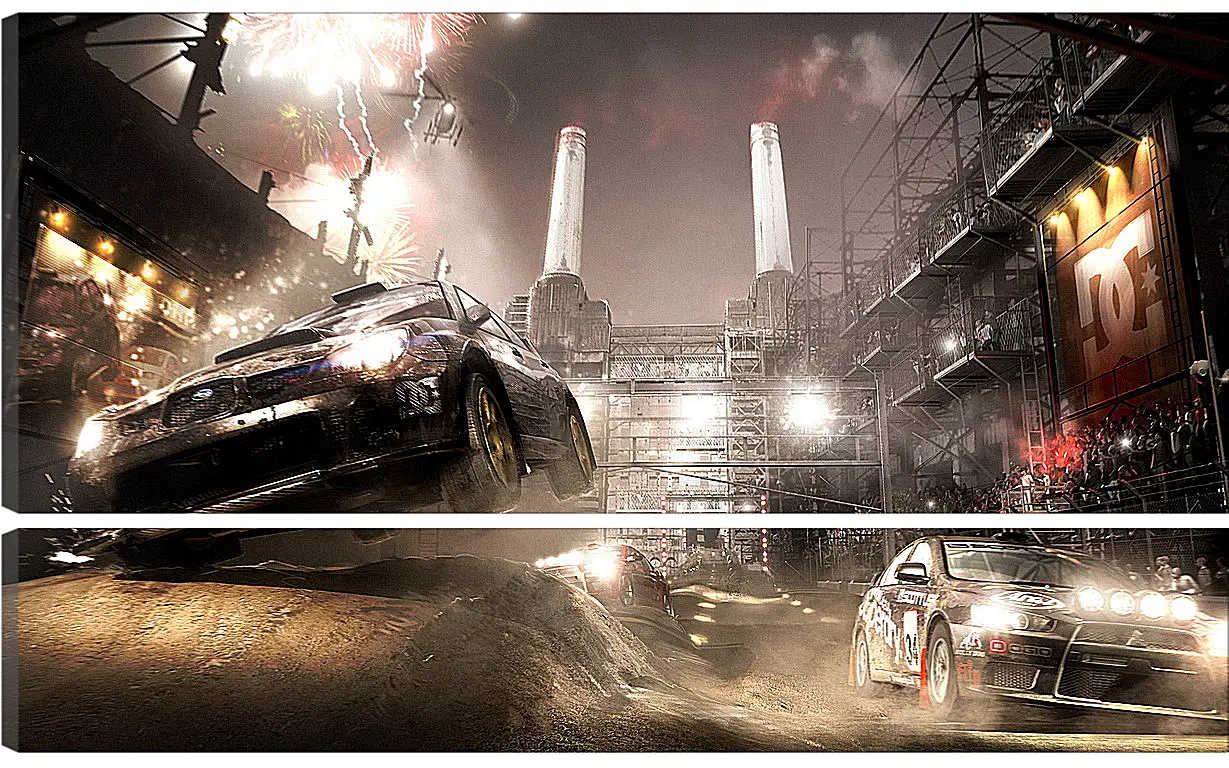 Модульная картина - Colin Mcrae: Dirt 2
