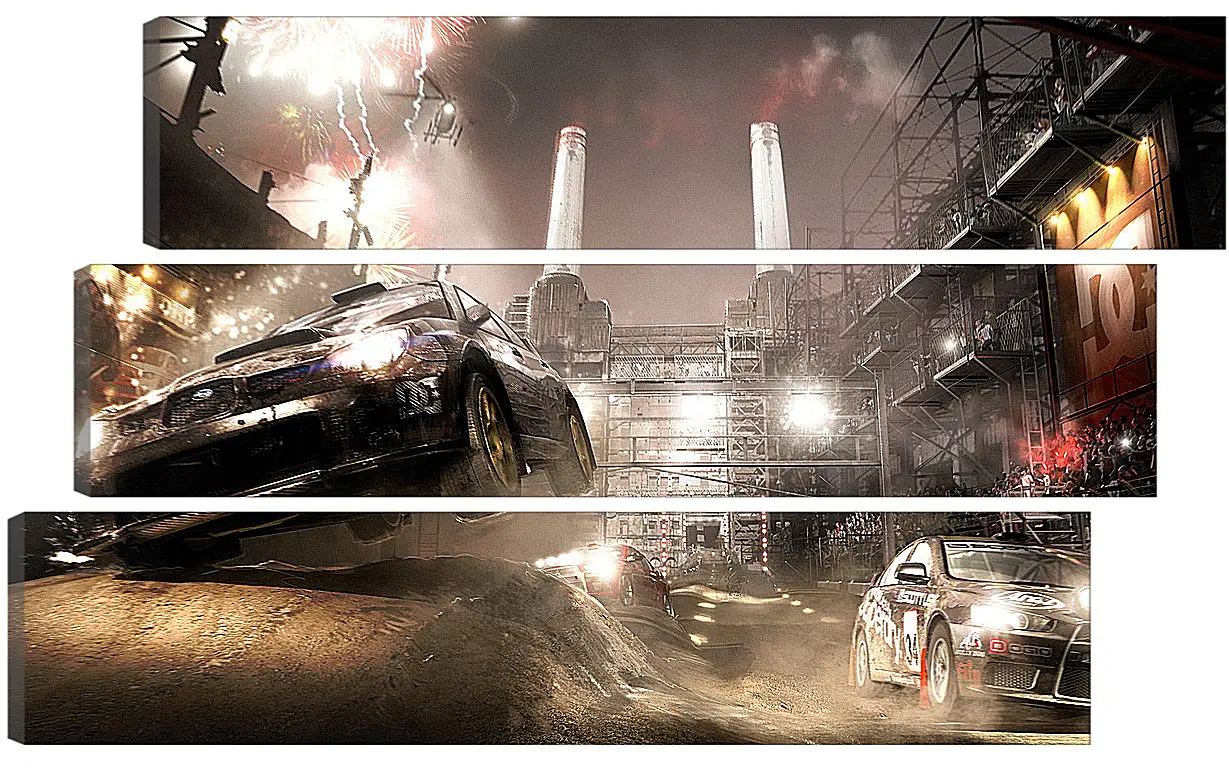 Модульная картина - Colin Mcrae: Dirt 2
