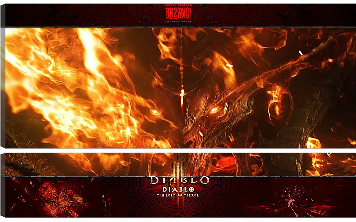 Модульная картина - Diablo III