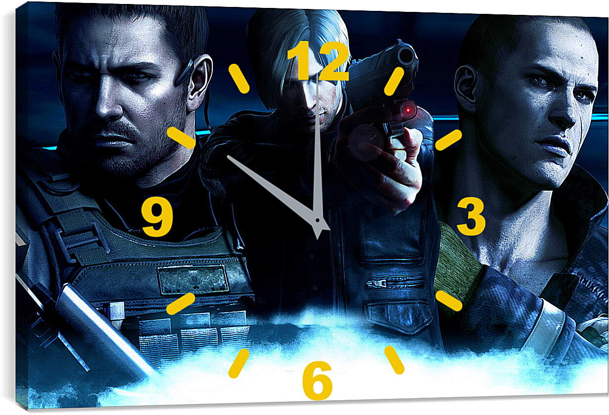Часы картина - Resident Evil