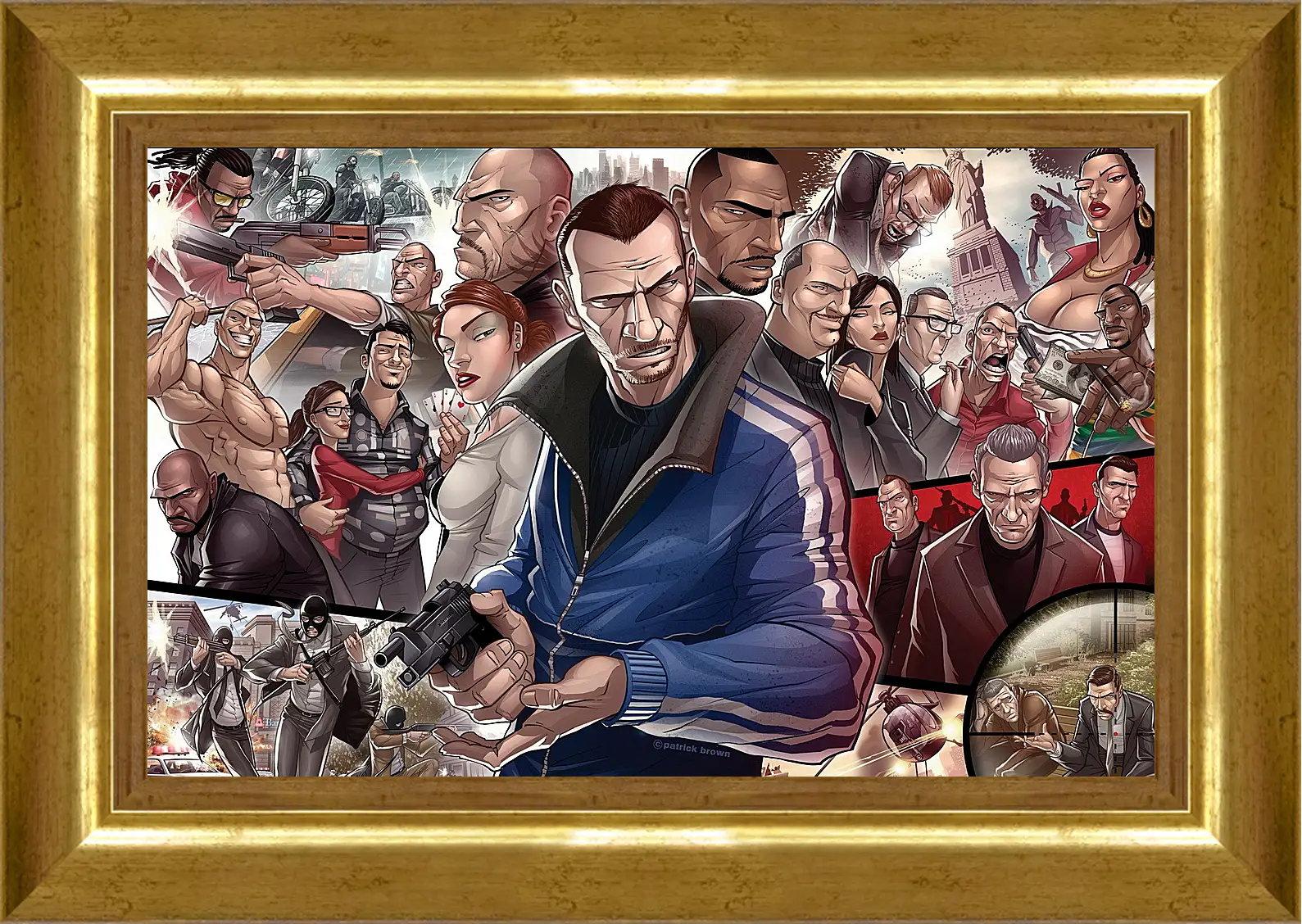 Картина в раме - Grand Theft Auto
