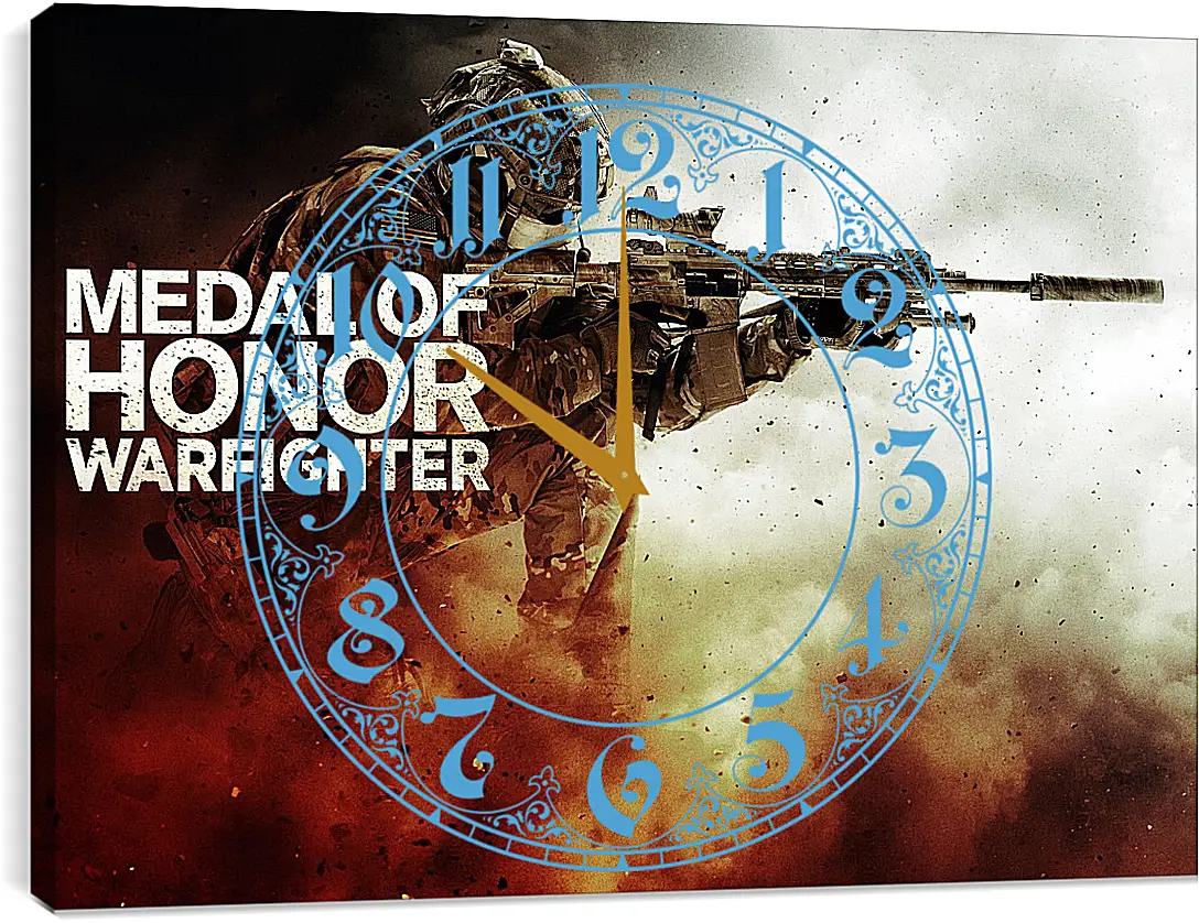 Часы картина - Medal Of Honor: Warfighter
