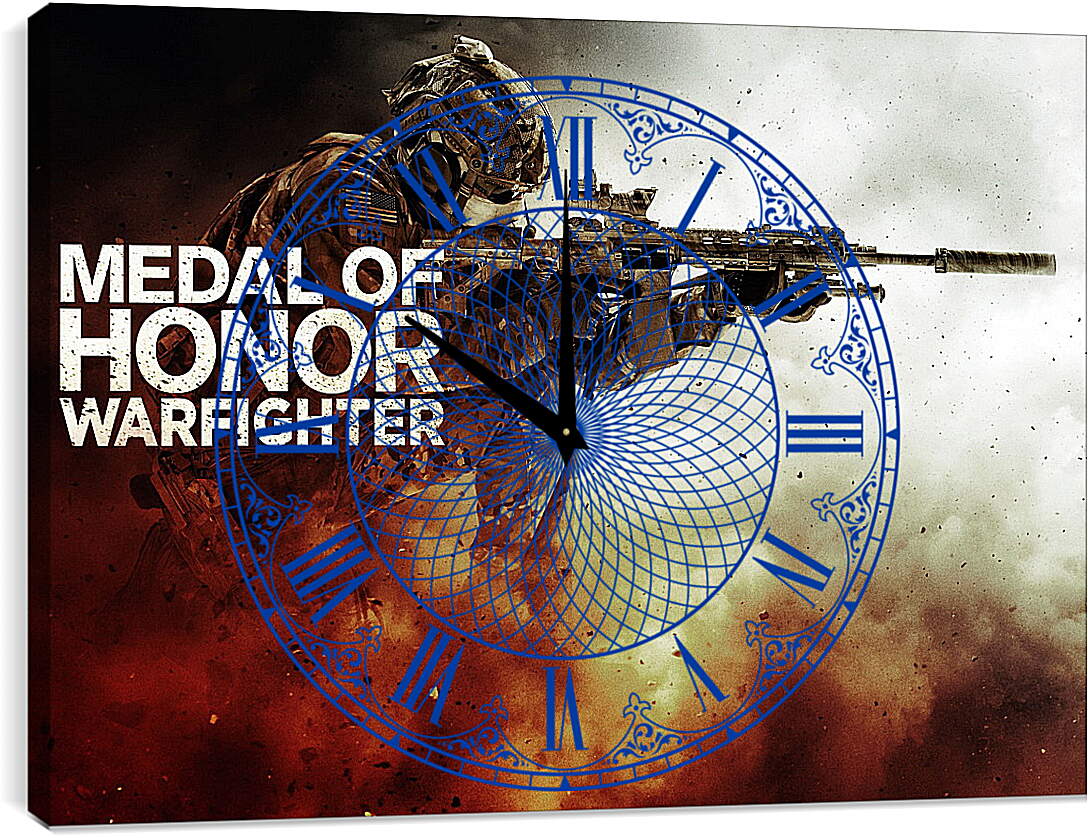Часы картина - Medal Of Honor: Warfighter
