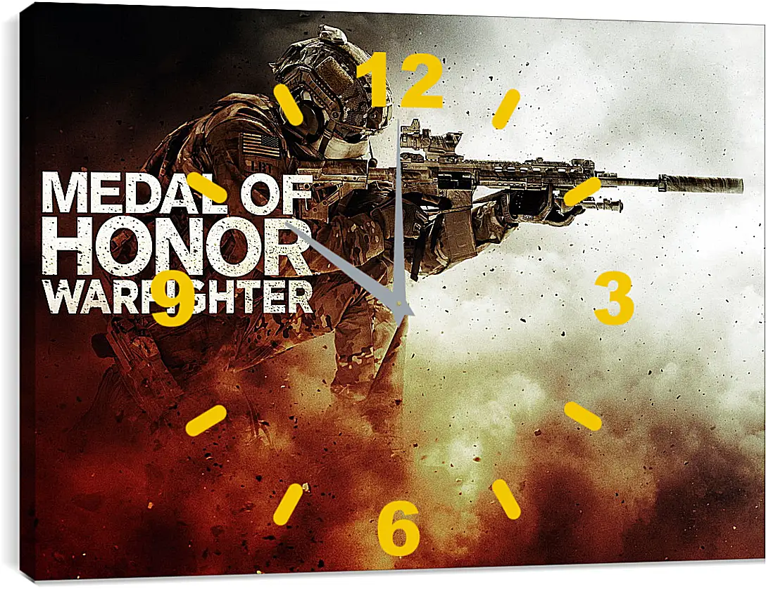 Часы картина - Medal Of Honor: Warfighter
