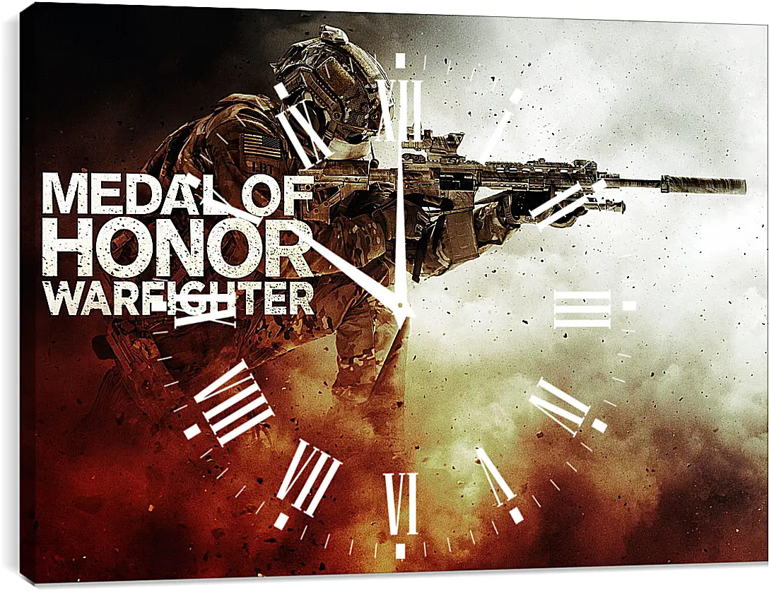 Часы картина - Medal Of Honor: Warfighter
