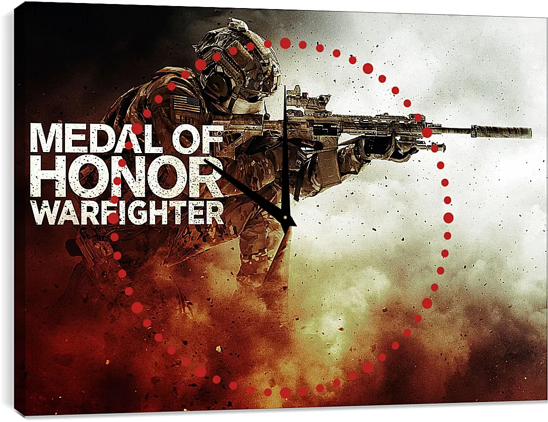 Часы картина - Medal Of Honor: Warfighter
