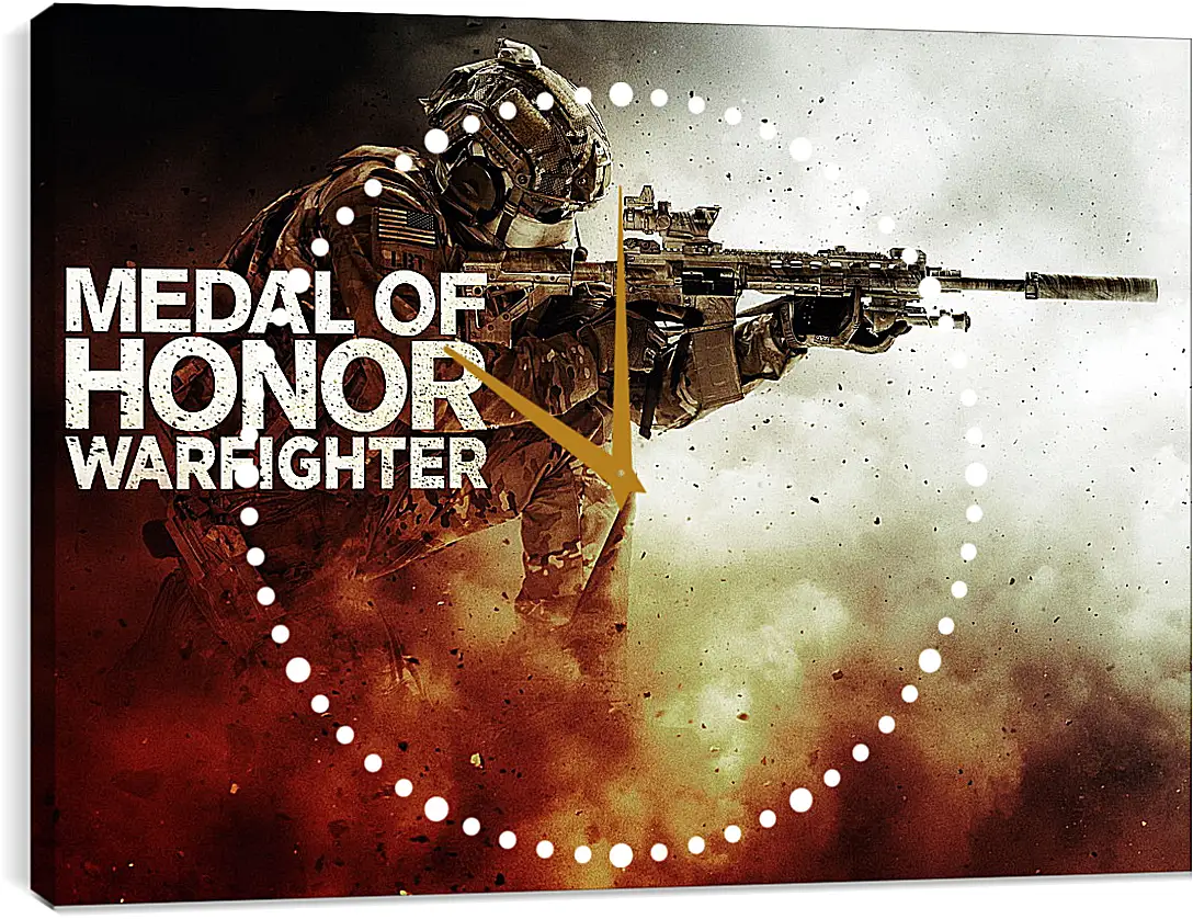 Часы картина - Medal Of Honor: Warfighter
