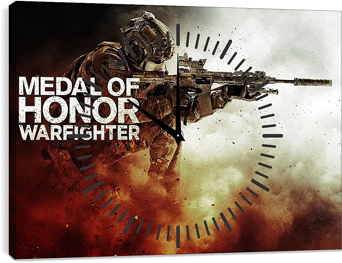 Часы картина - Medal Of Honor: Warfighter
