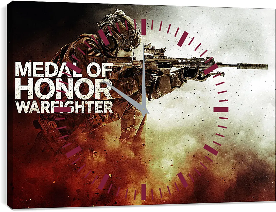 Часы картина - Medal Of Honor: Warfighter
