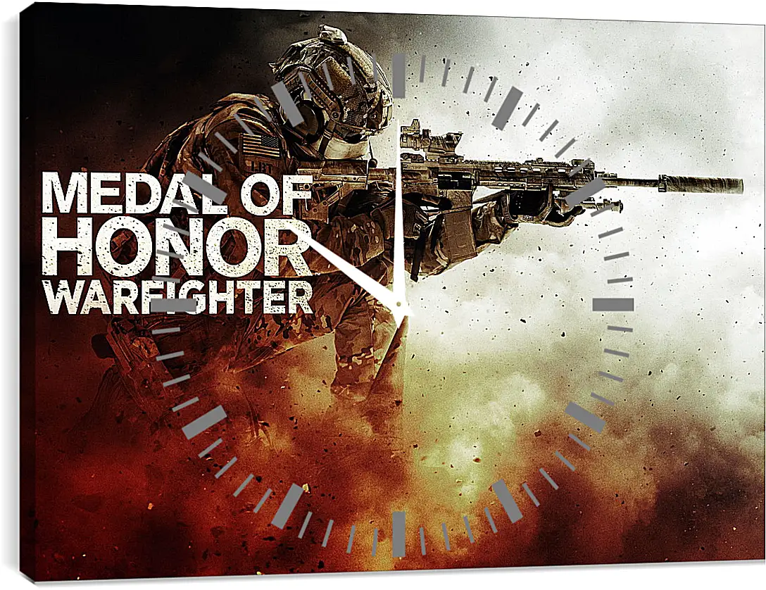 Часы картина - Medal Of Honor: Warfighter
