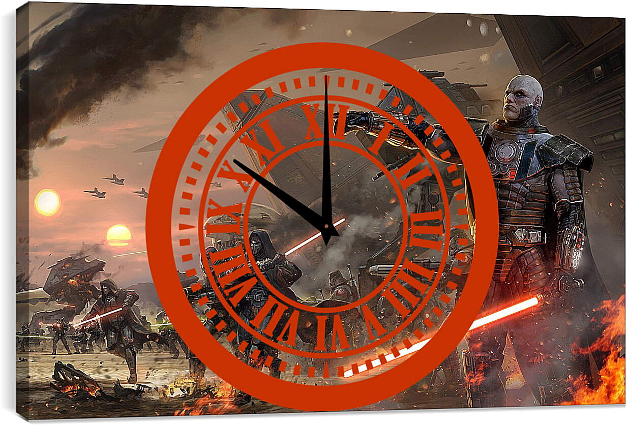 Часы картина - Star Wars
