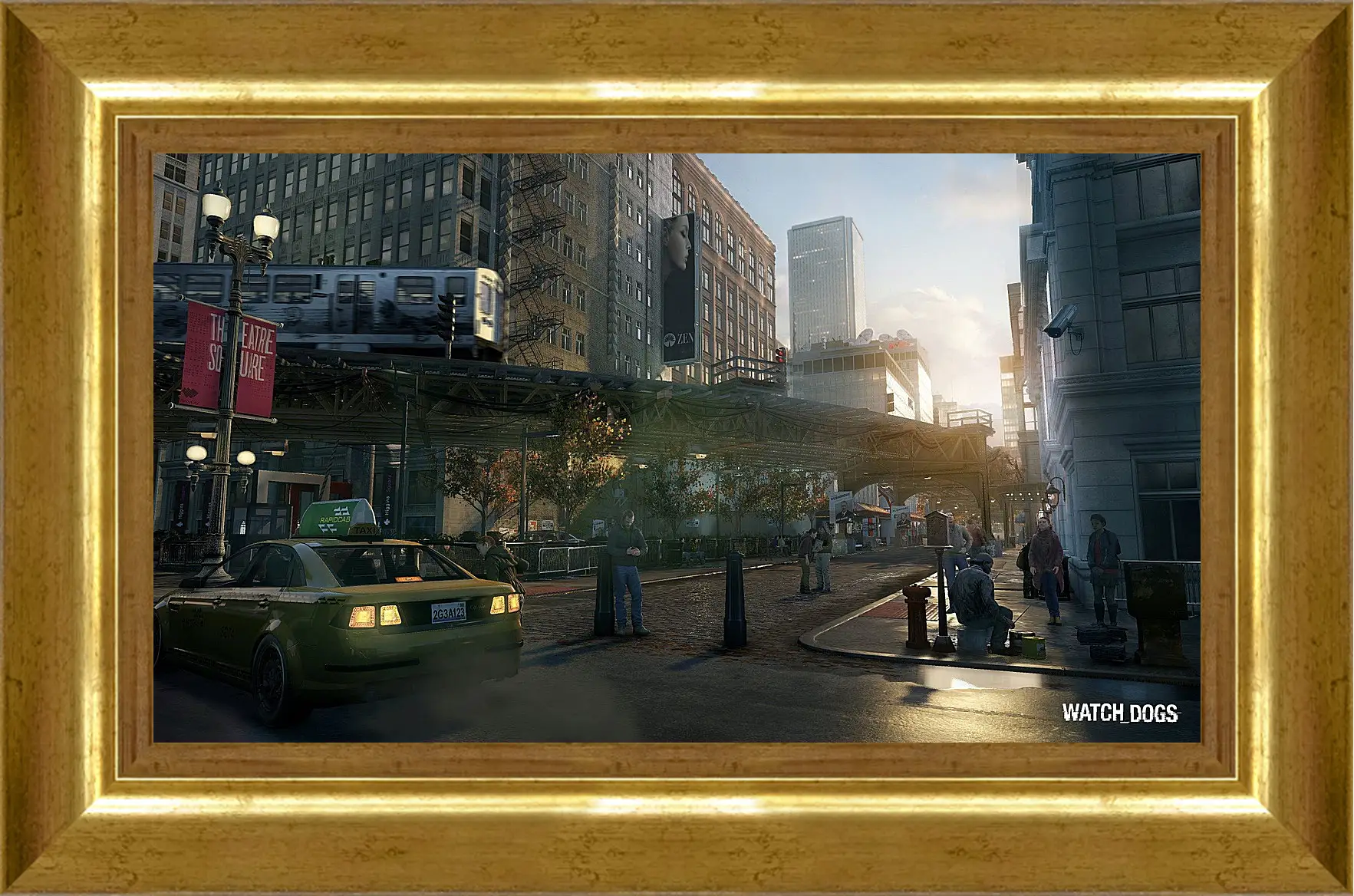 Картина в раме - Watch Dogs