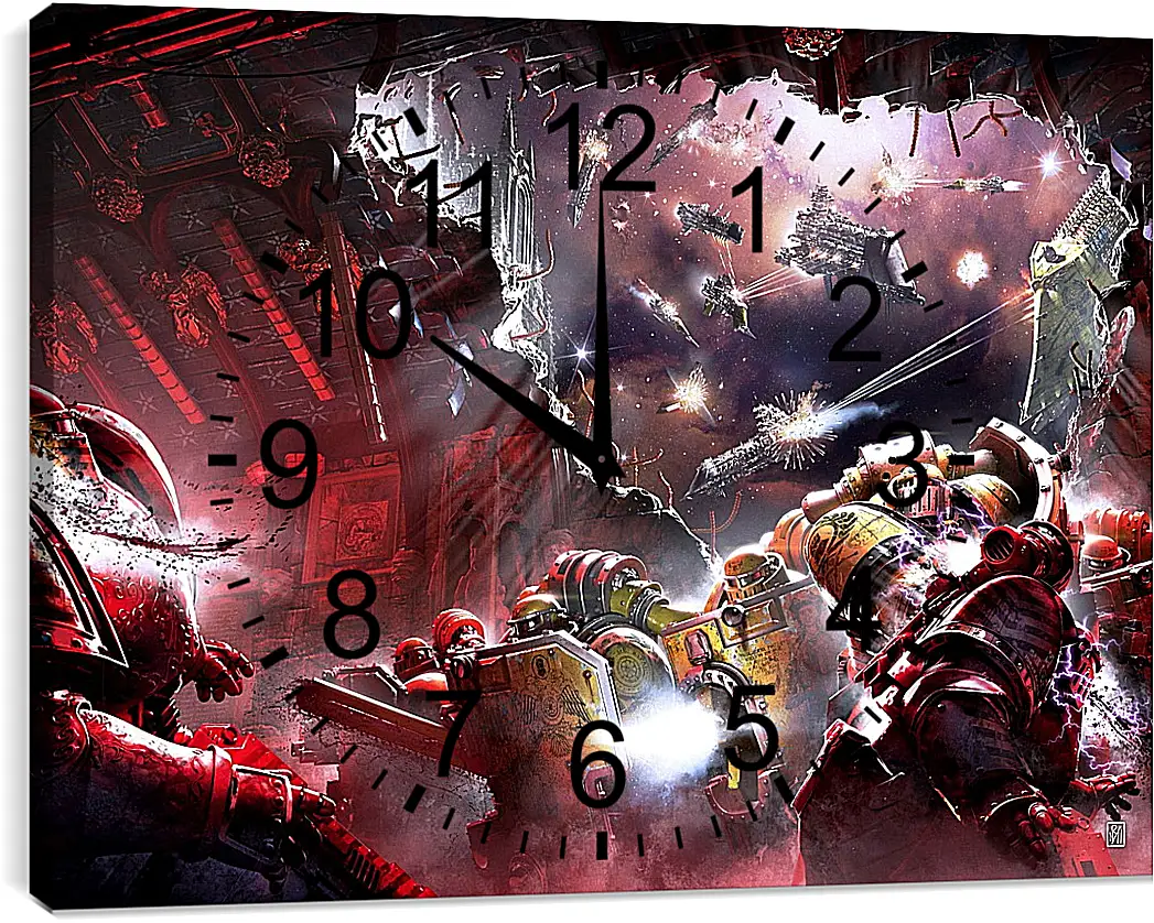 Часы картина - Warhammer