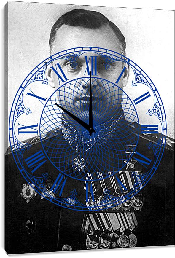 Часы картина - Константин Константинович Рокоссовский