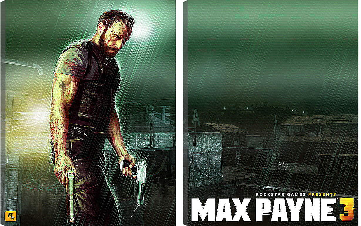 Модульная картина - Max Payne
