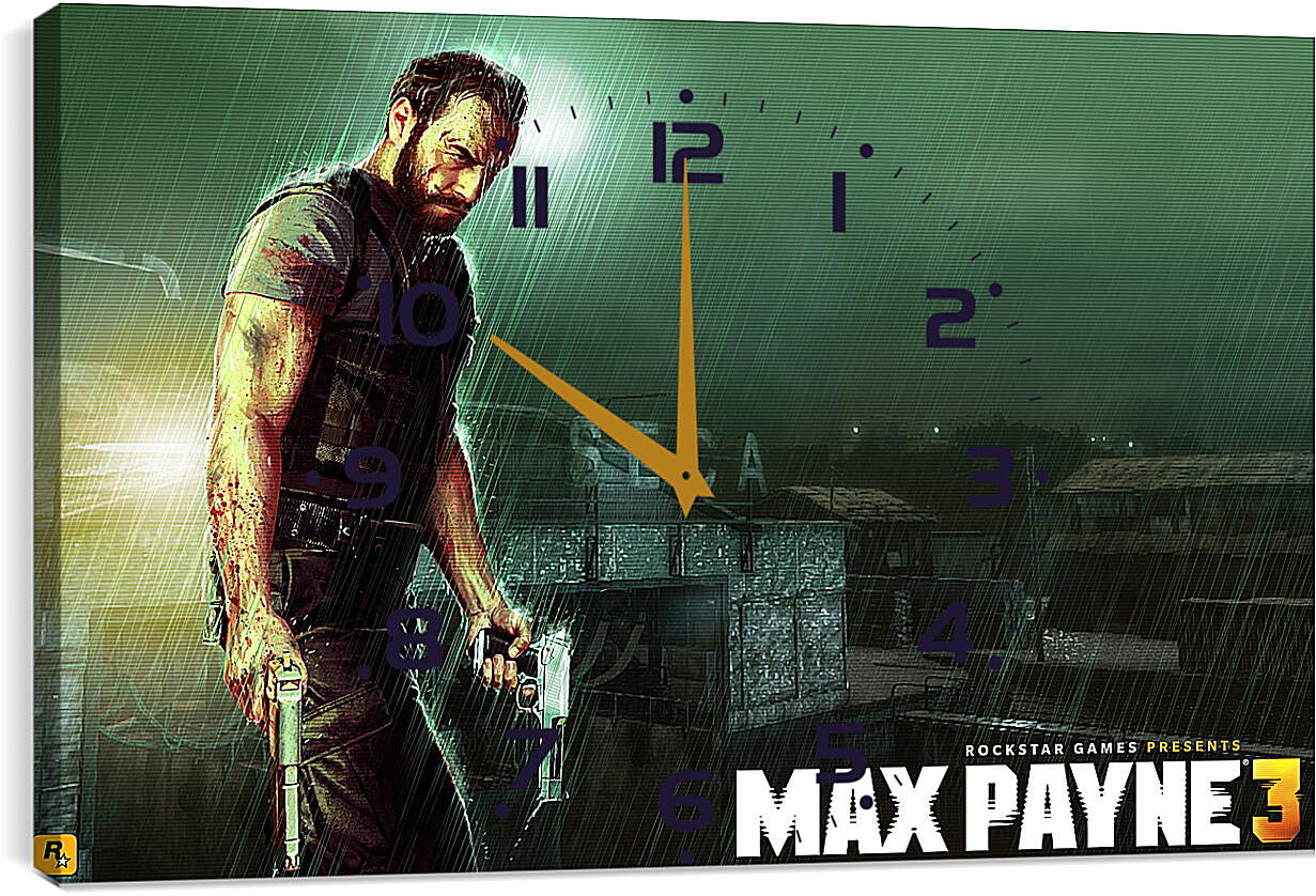 Часы картина - Max Payne
