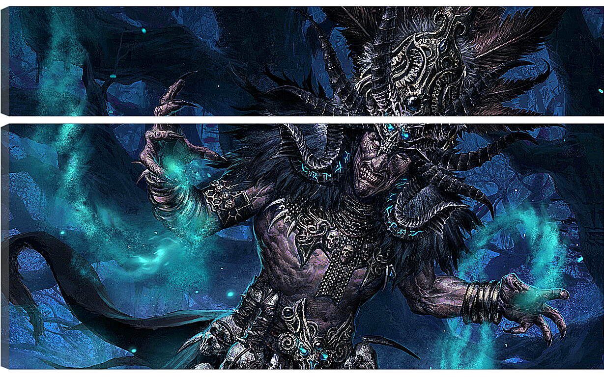 Модульная картина - Diablo III