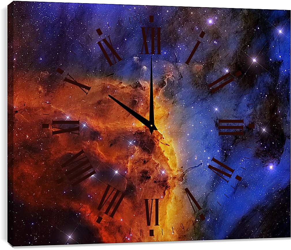 Часы картина - Зарождение звёзд