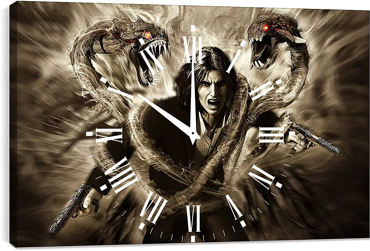 Часы картина - The Darkness Ii
