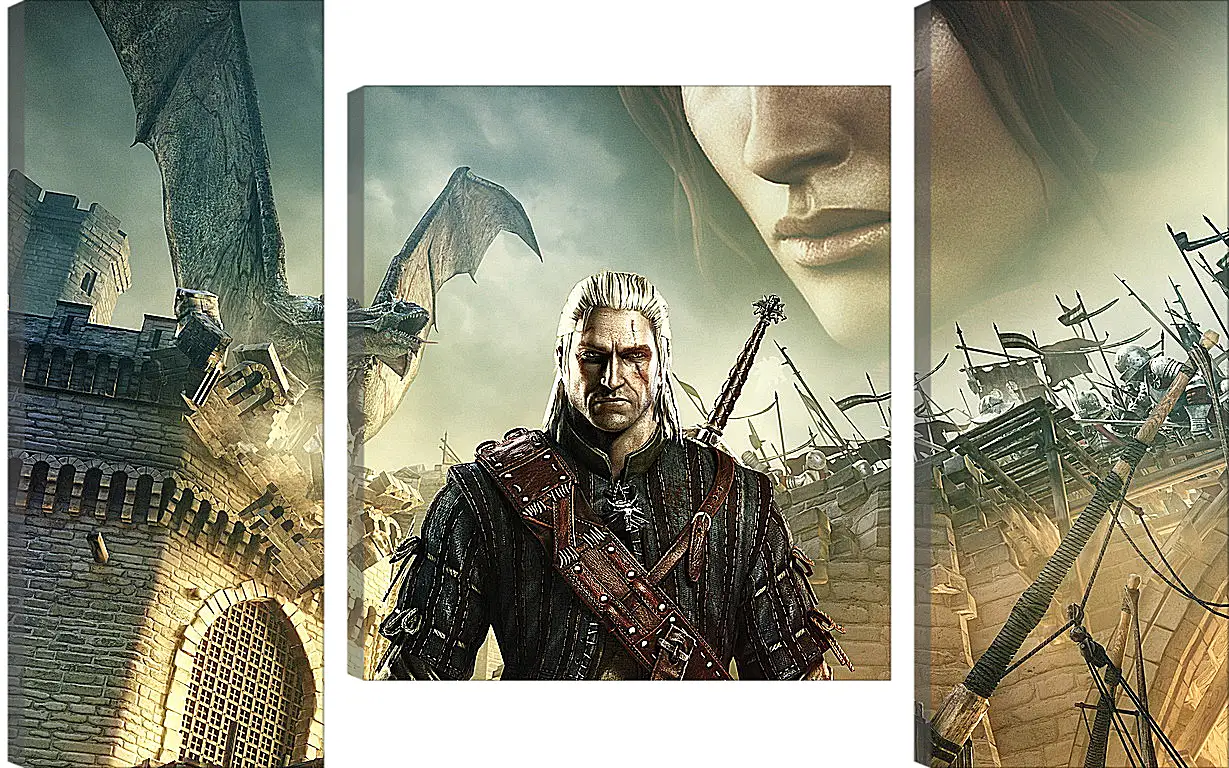 Модульная картина - The Witcher 2: Assassins Of Kings