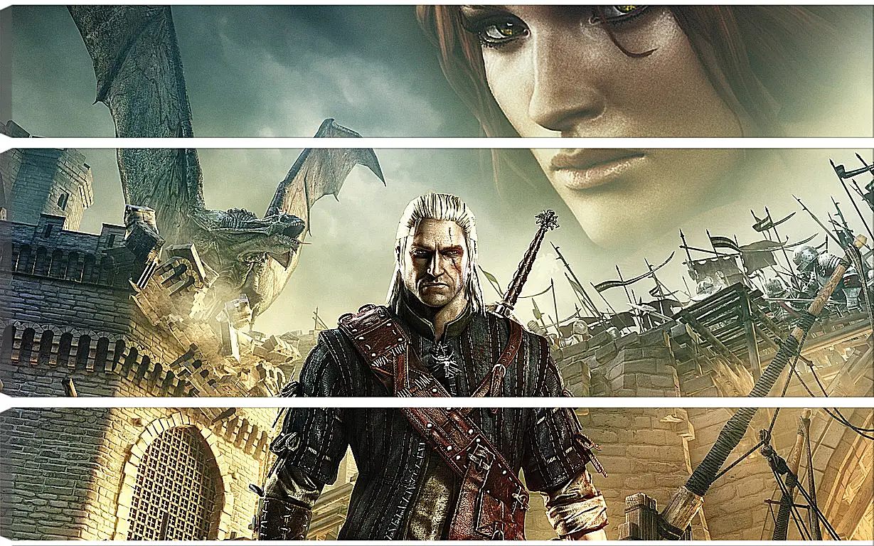 Модульная картина - The Witcher 2: Assassins Of Kings