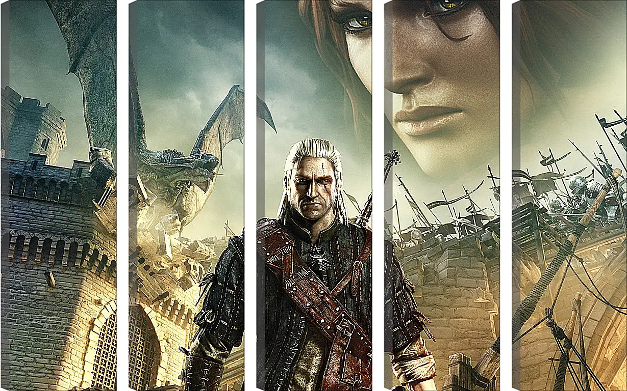 Модульная картина - The Witcher 2: Assassins Of Kings