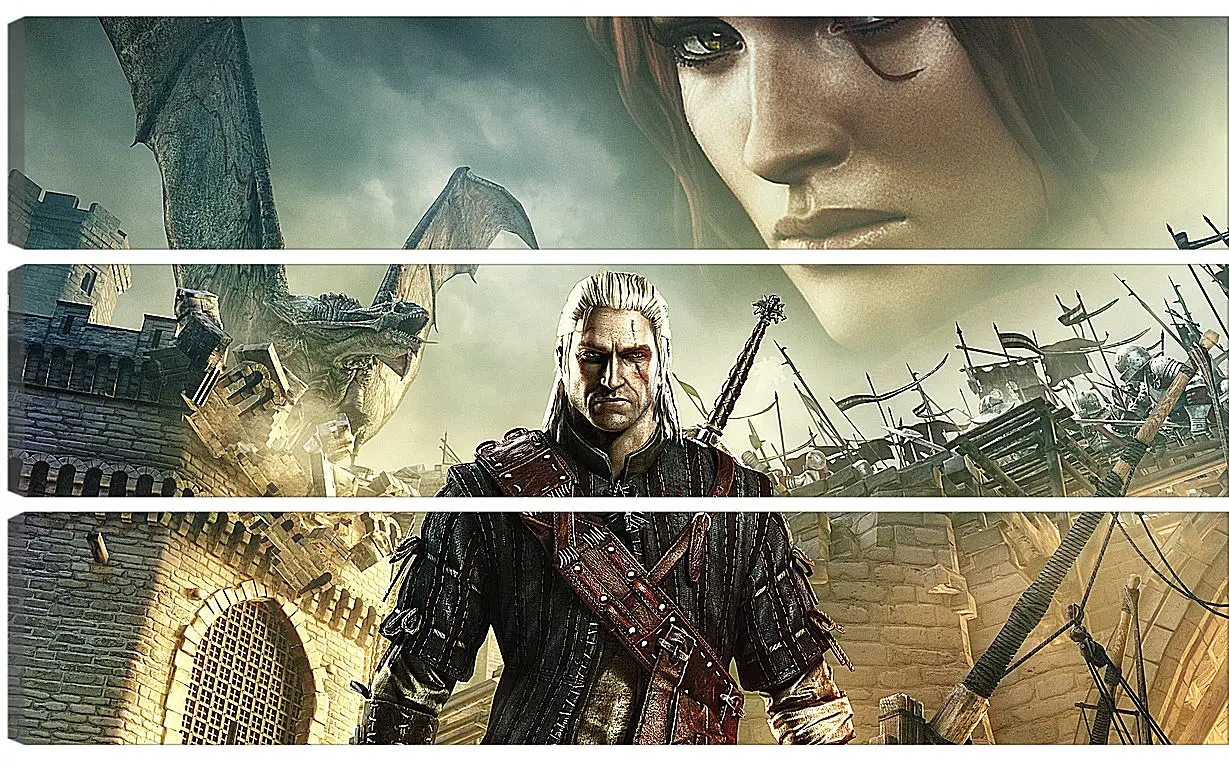 Модульная картина - The Witcher 2: Assassins Of Kings