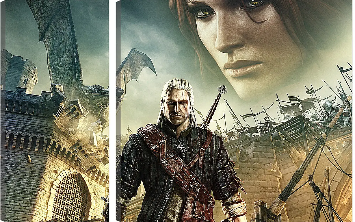 Модульная картина - The Witcher 2: Assassins Of Kings