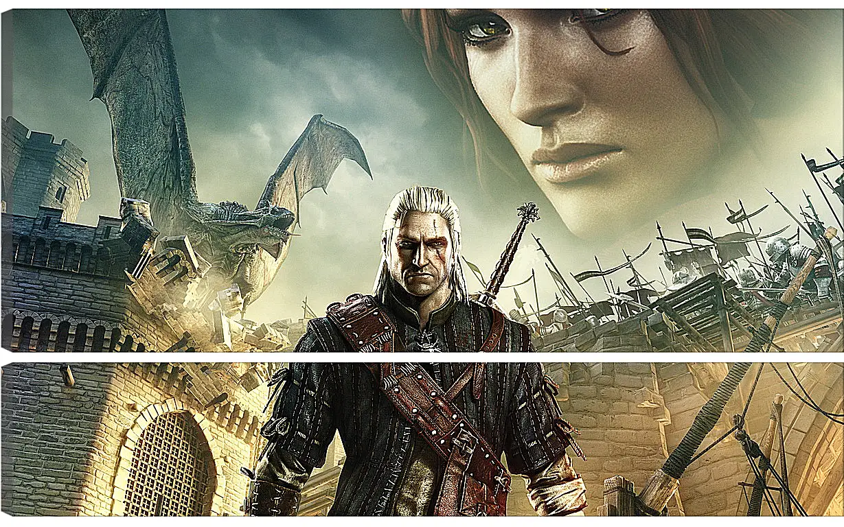 Модульная картина - The Witcher 2: Assassins Of Kings